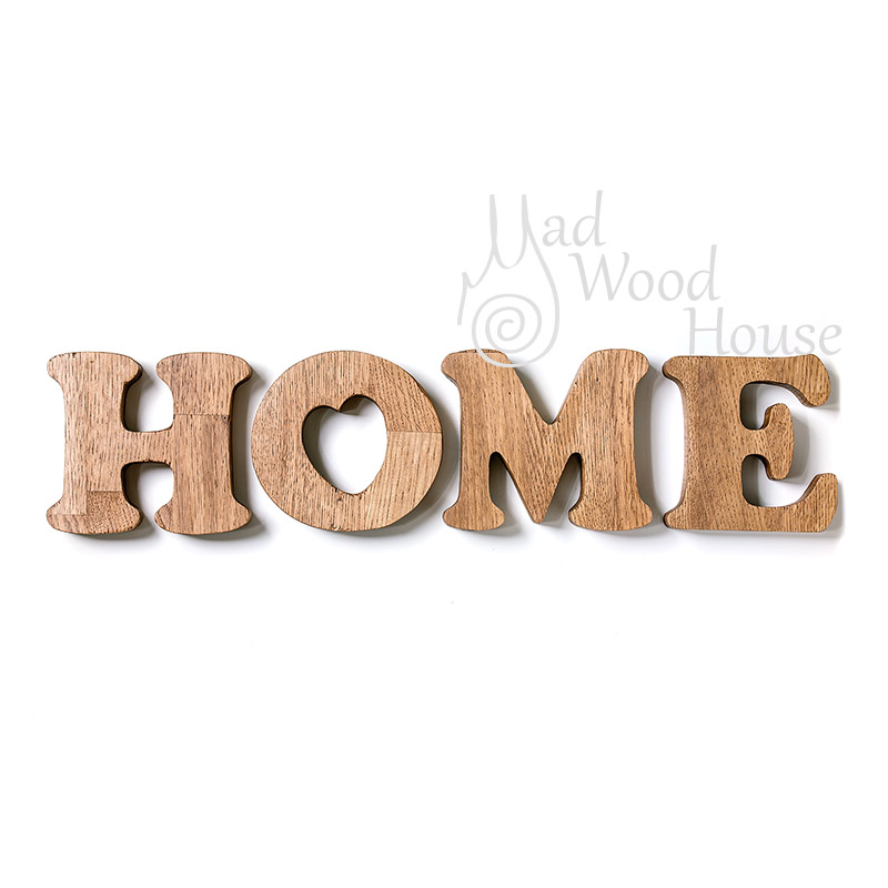 Letters word HOME